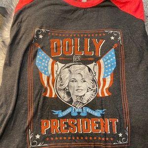 DOLLY PARTON FOR PRESIDENT TEE 😍